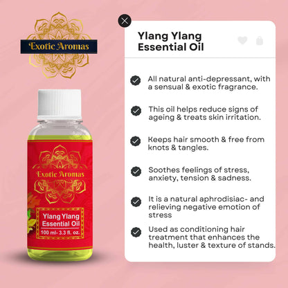 Exotic Aromas Ylang Ylang Essential Oil - Distacart
