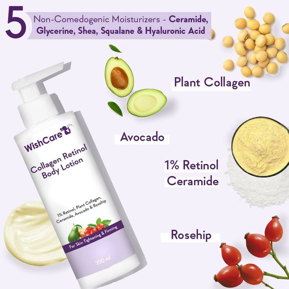 Wishcare Collagen Retinol Body Lotion - Distacart
