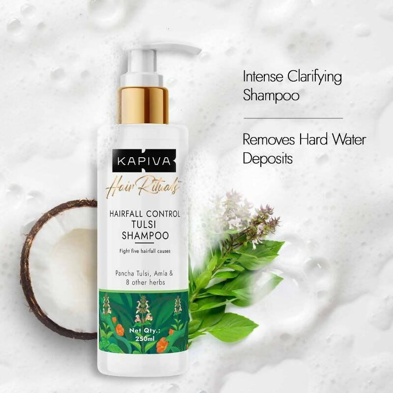 Kapiva Ayurveda Hair Rituals Tulsi Anti-Hairfall Shampoo - Distacart
