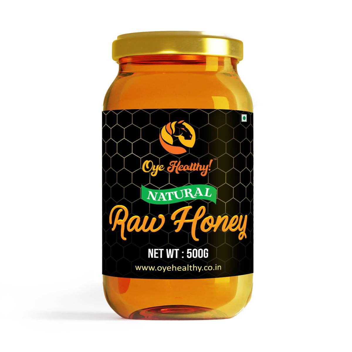 Oye Healthy Natural Raw Honey - Combo Pack of 2 (500gm+250gm)