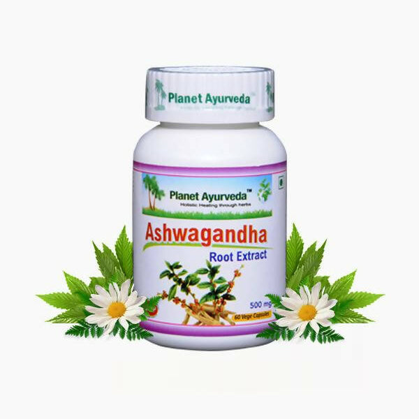 Planet Ayurveda Ashwagandha Capsules - Distacart