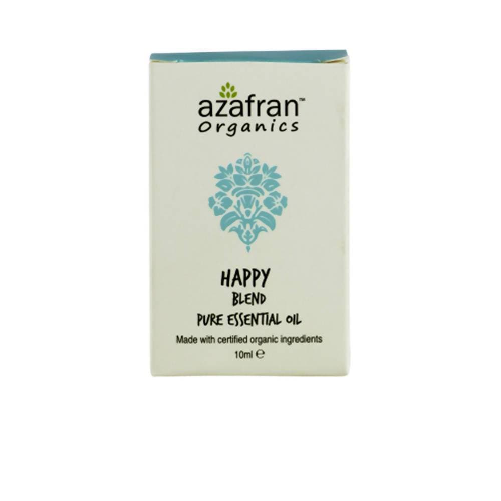 Azafran Organics Happy Blend Pure Essential Oil - Distacart