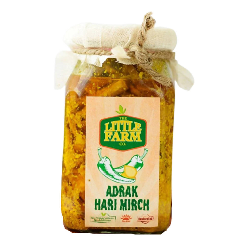 The Little Farm Co Adrak Hari Mirch Pickle