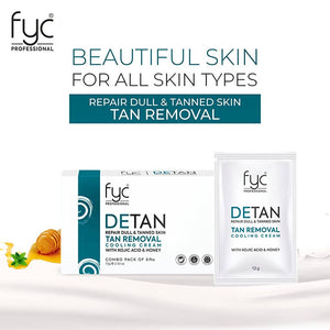 FYC Professional Detan Tan Removal Cooling Cream 12 gm