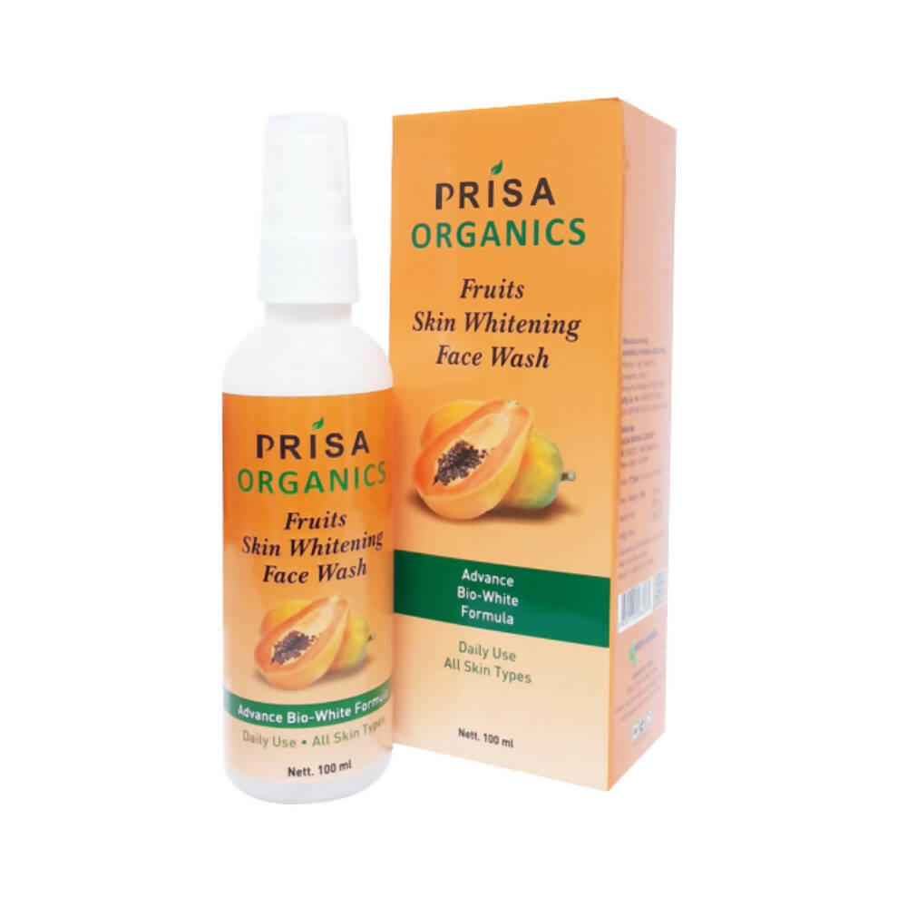 Prisa Organics Fruits Whitening Face Wash - Distacart