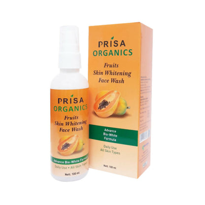 Prisa Organics Fruits Whitening Face Wash - Distacart