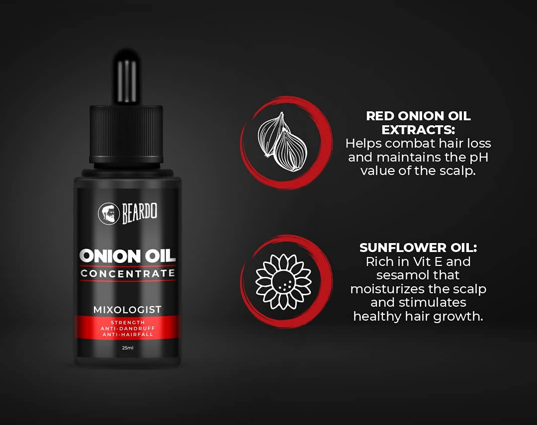 Beardo Onion Oil Concentrate Mixologist - Distacart