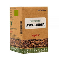 Thumbnail for Apex Ayurvedic Green Milk Asvagandha Tablets online