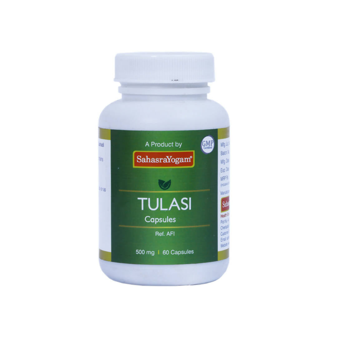 Sahasrayogam Tulasi Capsules - Distacart