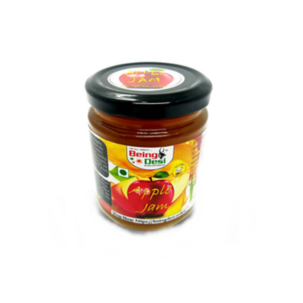 Being Desi Apple Jam (Zero White Refined Sugar) - Distacart