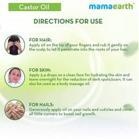 Thumbnail for Mamaearth Castor Oil For Skin , Hair and Nails