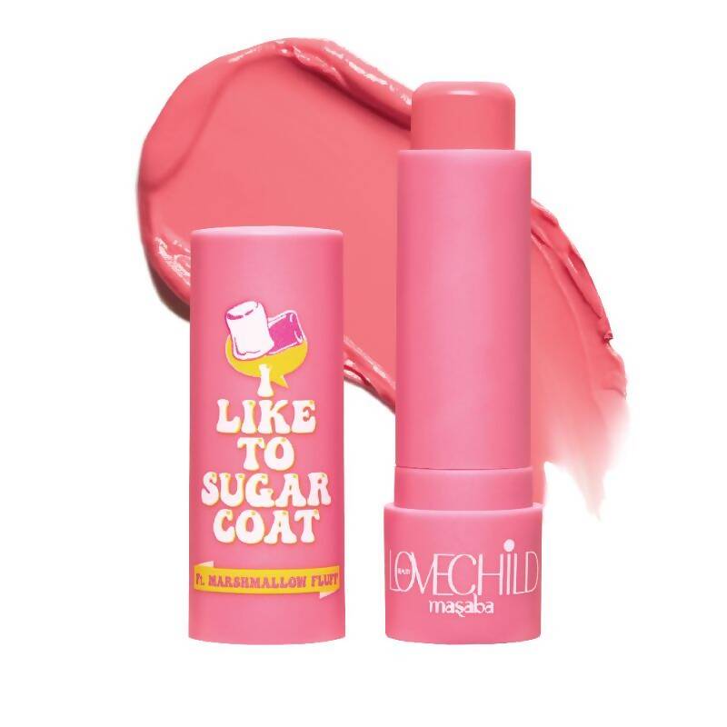 LoveChild By Masaba Gupta Lip Balm - I Like To Sugar Coat Marshmallow Fluff - Distacart