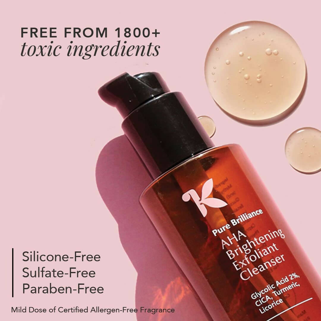 True Kind Pure Brilliance Aha Brightening Exfoliant Cleanser - Distacart