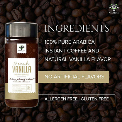 Vanalaya French Vanilla Instant Coffee - Distacart