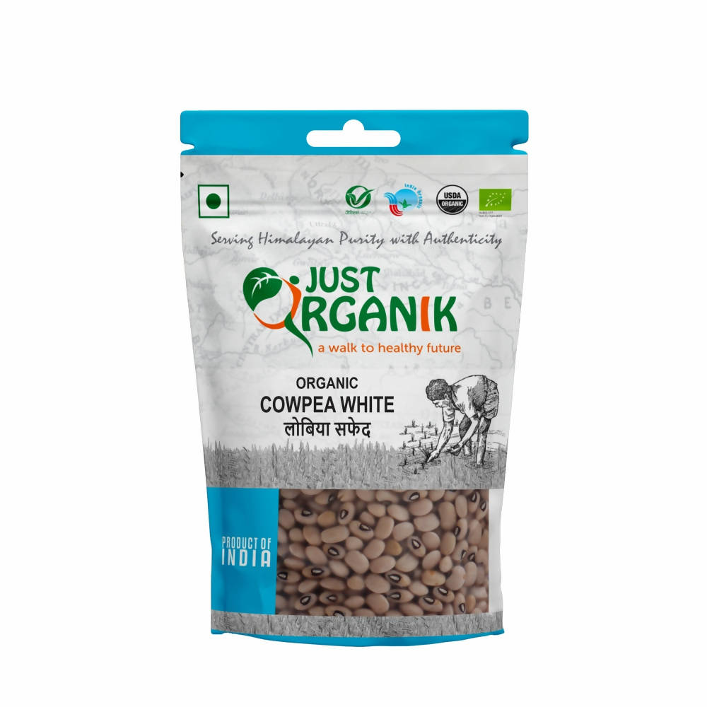 Just Organik Cowpea White (Lobia Safed) - Distacart