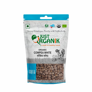 Just Organik Cowpea White (Lobia Safed) - Distacart