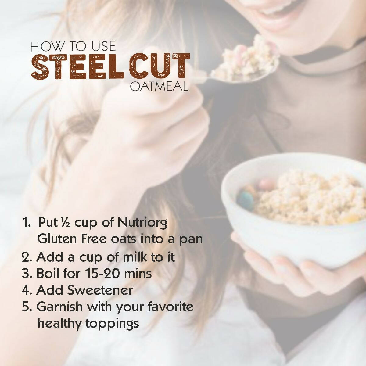 Nutriorg Gluten Free Raw Steelcut Oats - Distacart