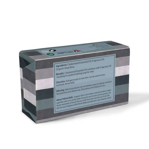 Mirah Belle Cedarwood Amber Cleansing Soap - Distacart