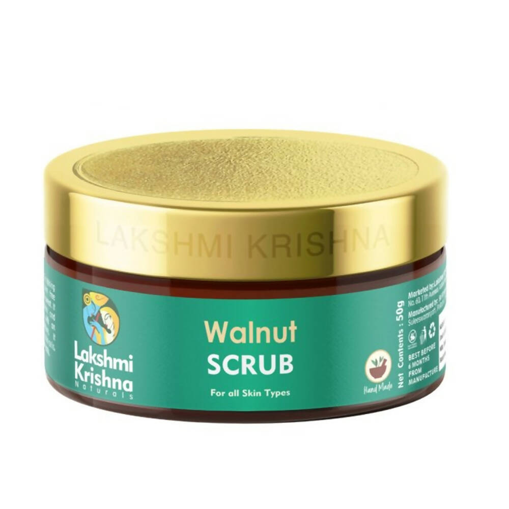 Lakshmi Krishna Naturals Walnut Scrub - Distacart