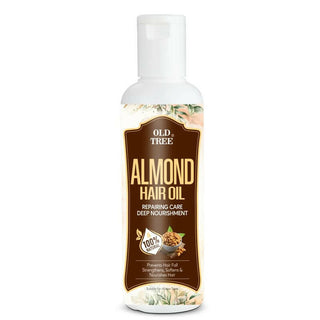 Old Tree Almond Hair Oil - Pure Cold Pressed - Distacart