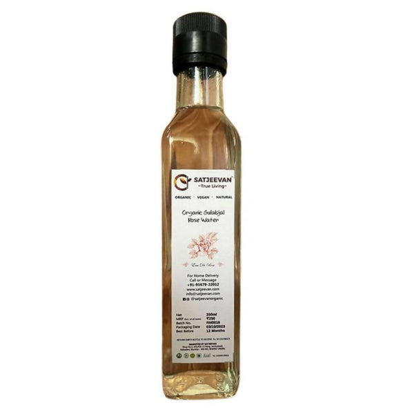 Satjeevan Organic Gulabjal Rose Water - Distacart