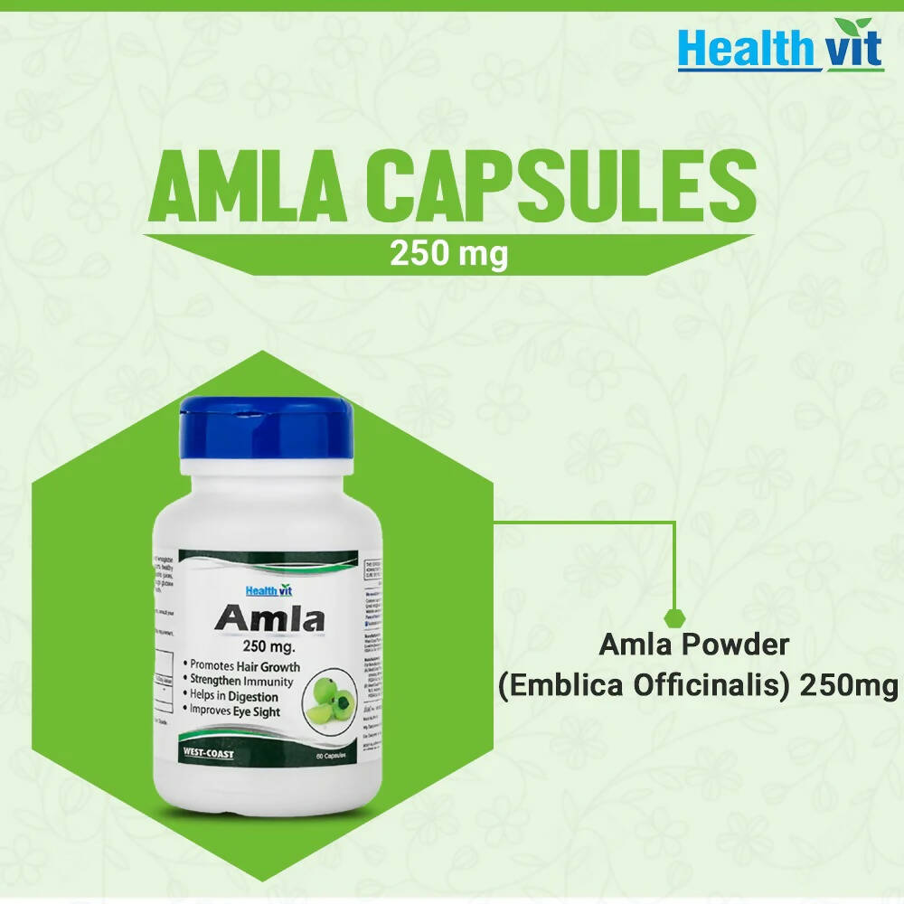 Healthvit Amla Capsules - Distacart