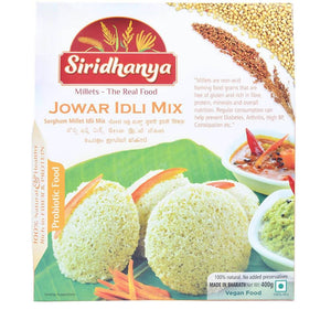 Siridhanya Sorghum/Jowar Idli Mix