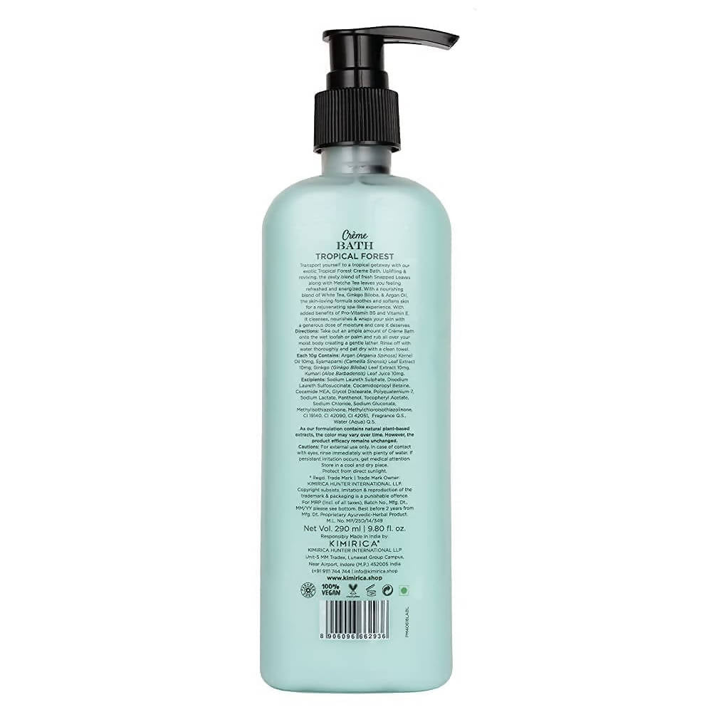 Kimirica Creme Bath Tropical Forest Body Wash - Distacart