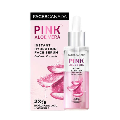 Faces Canada Pink Aloe Vera Instant Hydration Face Serum - Distacart
