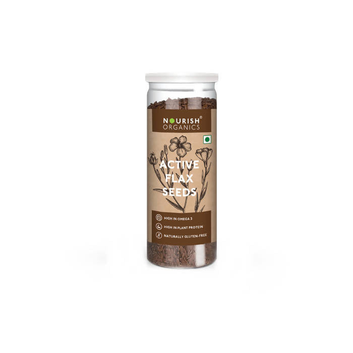Nourish Organics Active Flax Seeds