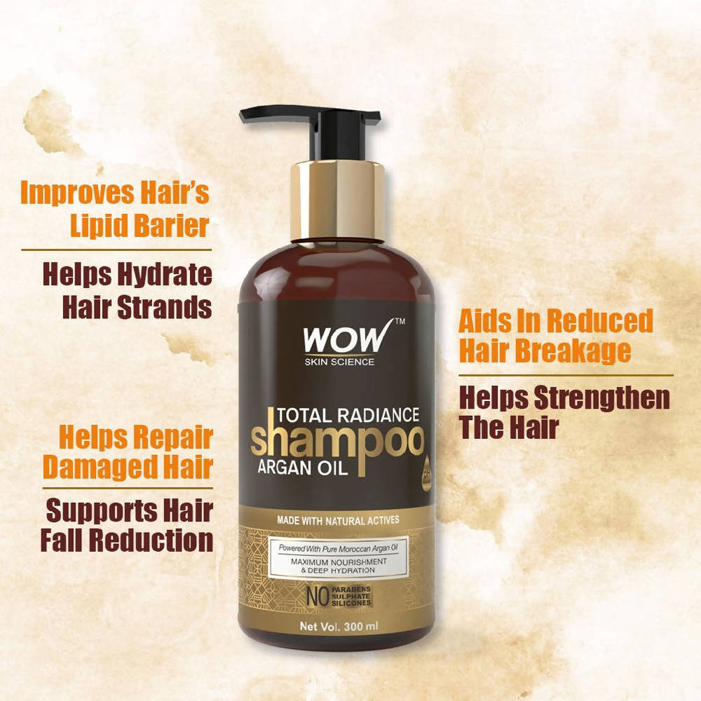 Wow Skin Science Total Radiance Shampoo - Distacart