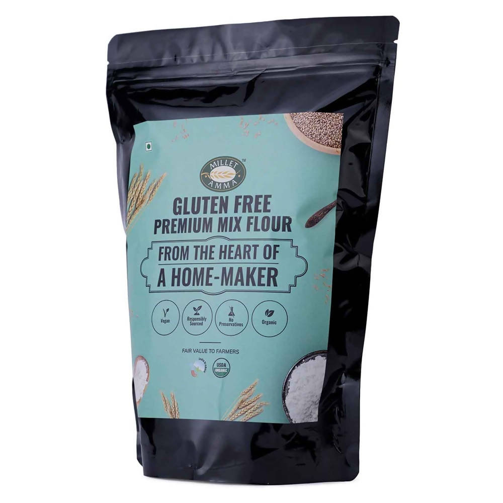 Millet Amma Organic Gluten Free Premium Mix Flour - Distacart