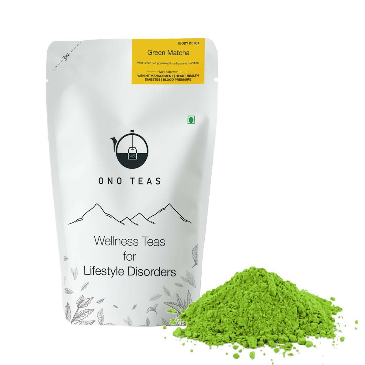 Ono Teas Pure Japanese Culinary Matcha Tea Powder - Distacart