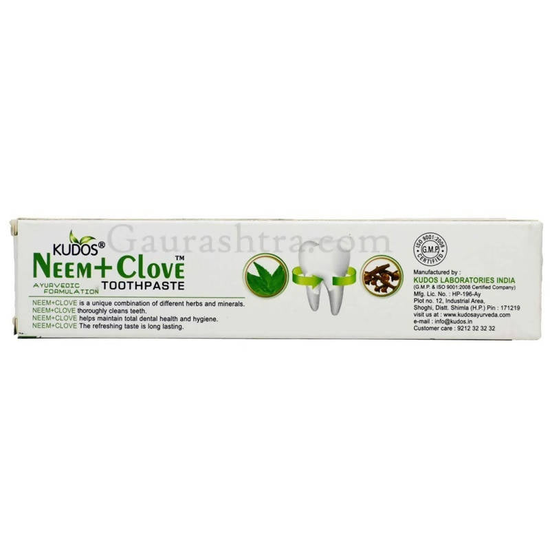 Kudos Ayurveda Neem + Clove Toothpaste