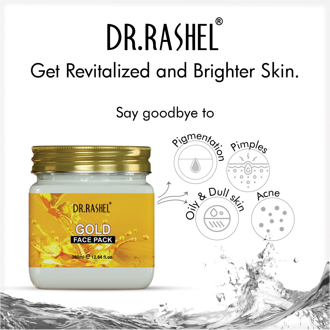 Dr.Rashel Gold Face Pack - Distacart