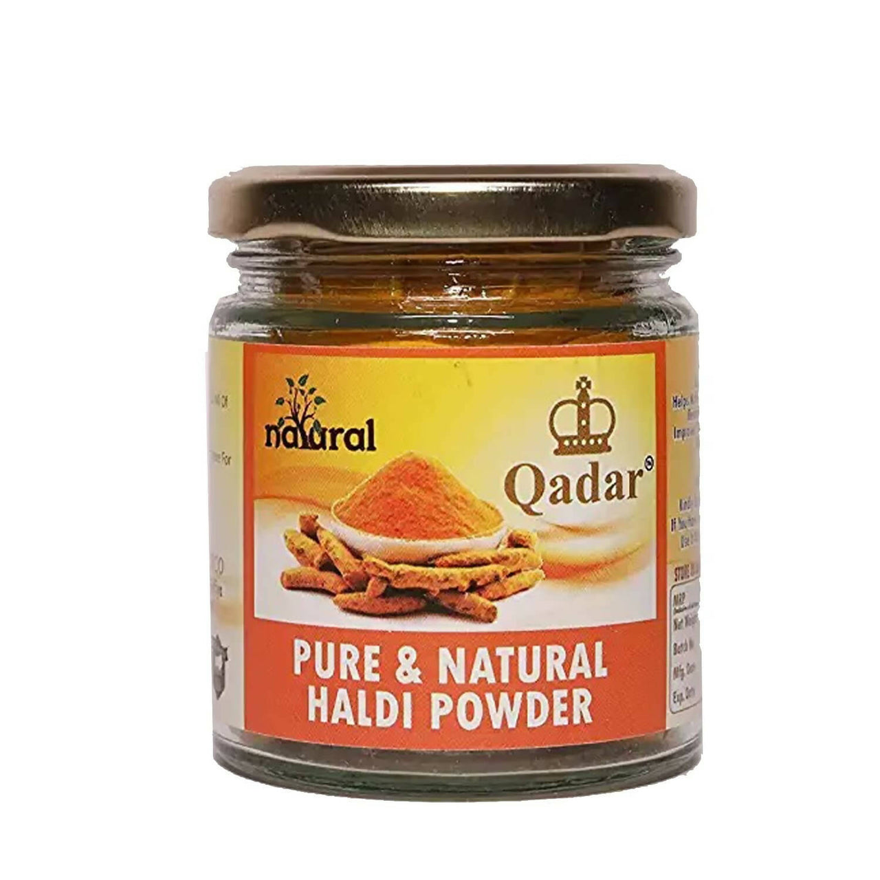 Qadar Pure & Natural Haldi Powder - Distacart
