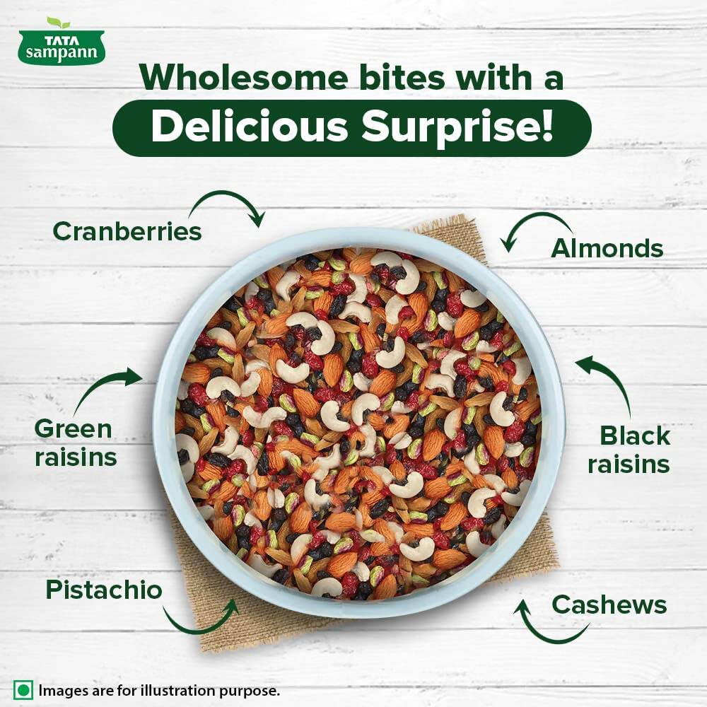 Tata Sampann Dry Fruits & Nuts Mix - Distacart