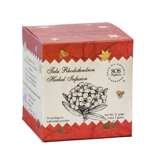 SOS Organics Tulsi Rhododendron Herbal Infusion - Distacart
