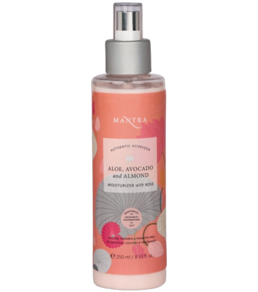 Mantra Herbal Aloe, Avocado And Almond Moisturiser With Rose - Distacart