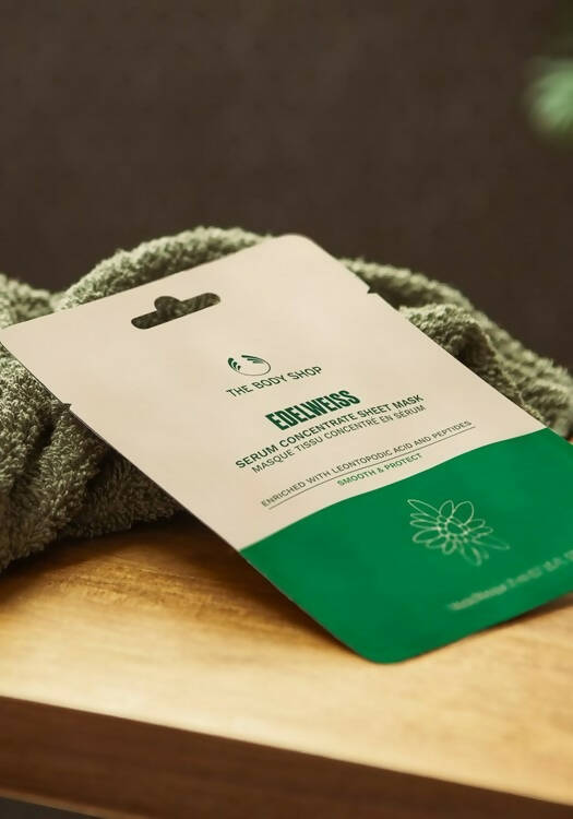 The Body Shop Edelweiss Serum Concentrate Sheet Mask - Distacart
