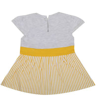 Thumbnail for NammaBaby Baby Girl's A-Line Mini Frock Dress - Yellow 120 - Distacart