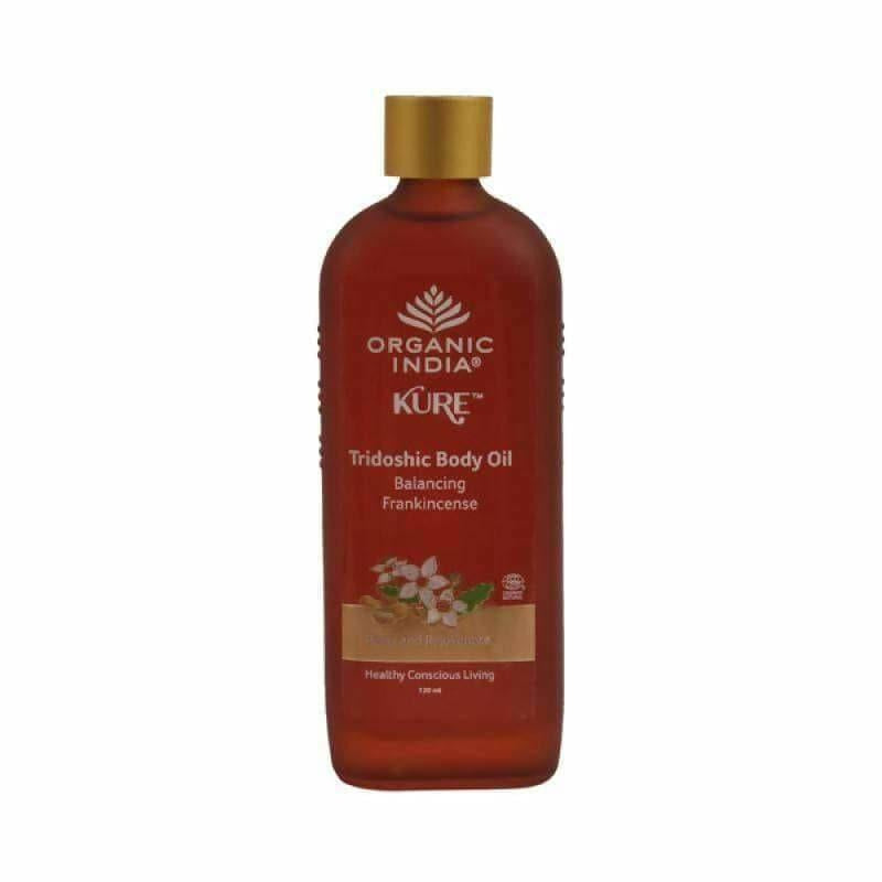 Organic India Tridoshic Body Oil Balancing Frankincense - Distacart