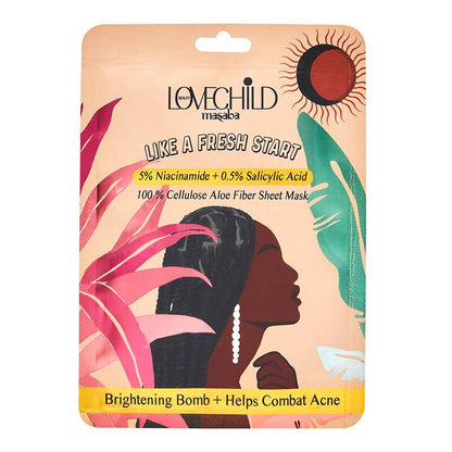 LoveChild By Masaba Gupta Like A Fresh Start - Sheet Mask - Distacart