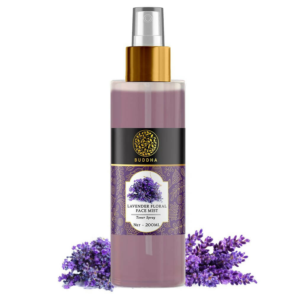 Buddha Natural Lavender Facial Mist Toner - For Instant Glow and Hydration Men & Women - Distacart
