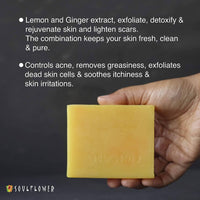 Thumbnail for Soulflower Lemon And Ginger Handmade Soap - Distacart