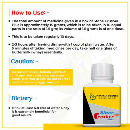 Pharma Science Stone Crusher Plus - Distacart