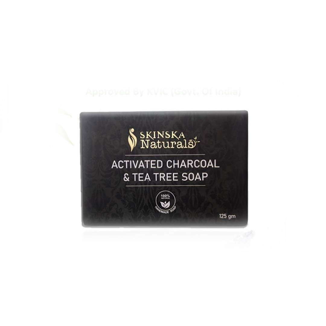 Skinska Natural Activated Charcoal & Tea Tree Soap - Distacart