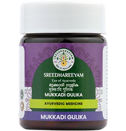 Sreedhareeyam Ayurveda Mukkadi Gulika - Distacart