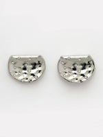 Thumbnail for NVR Women Silver-Plated Contemporary Studs Earrings - Distacart