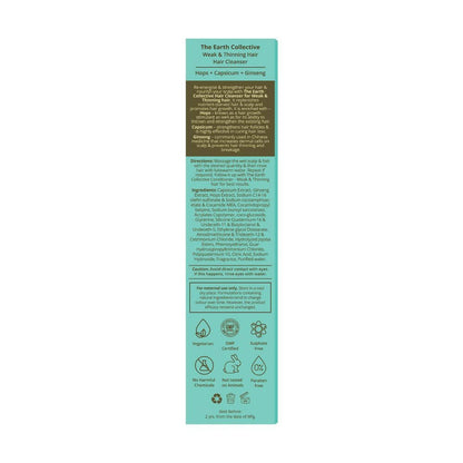 The Earth Collective Hair Cleanser - Weak & Thinning Hair - Distacart